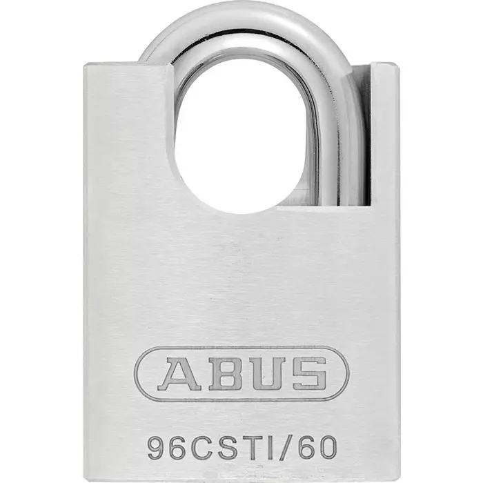 ABUS Key Weatherproof Titanium Safety Padlock Keyed Alike 11 mm Shackle 60 mm Body, 70883