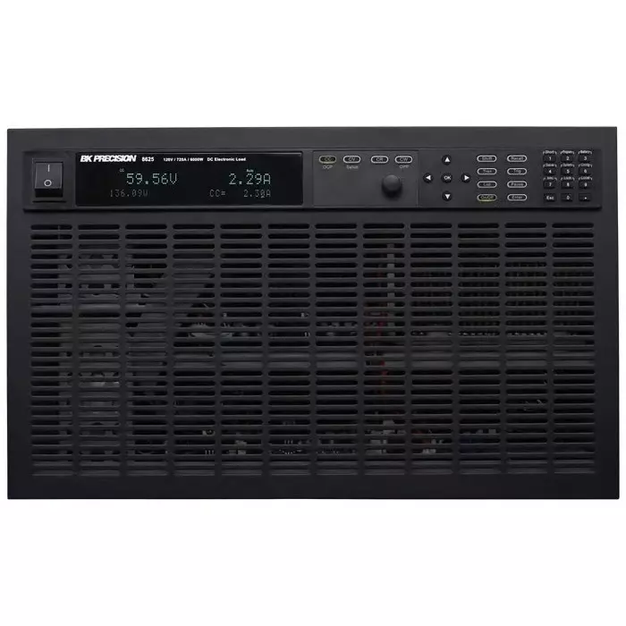 BK Precision 8600 Series Electronic DC Load 6000 W 120 V 720 A, BK8625