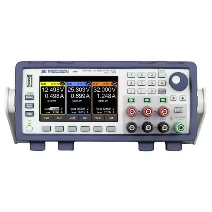 BK Precision Bench Power Supply 0-60V 4A 3-Output 300W, BK9141