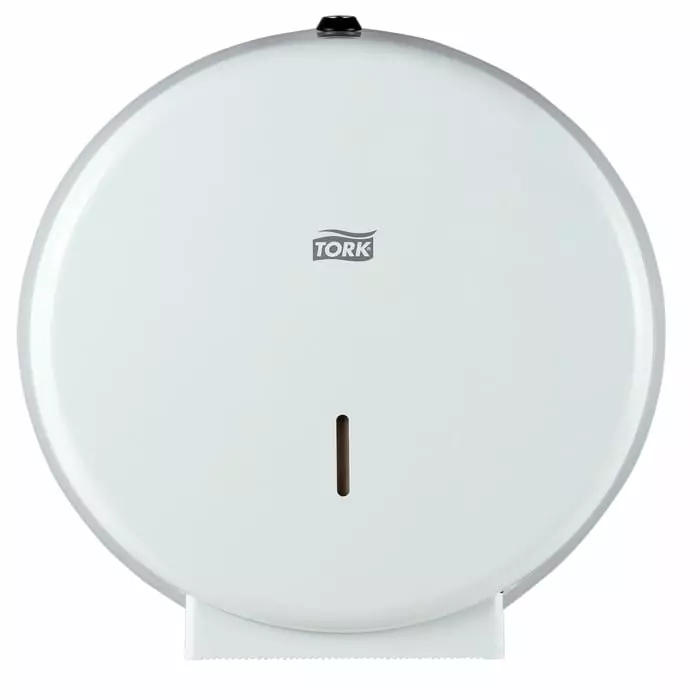 Tork White Metal Toilet Roll Dispenser 118x325x319 mm, 246040