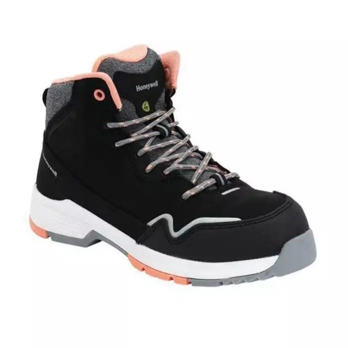 Honeywell Safety COCOON EVO SHELL MID Unisex Black, White Non Metallic Toe Capped Safety Shoes UK 5.5, 6551615-38/7