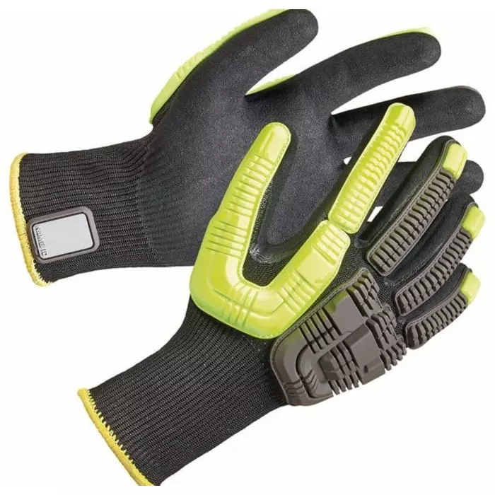 Honeywell Rig Dog Black Glass Fibre HPPE Polyester Steel Fibre Abrasion Resistant Cut Resistant Puncture, 41-4413BE/9L