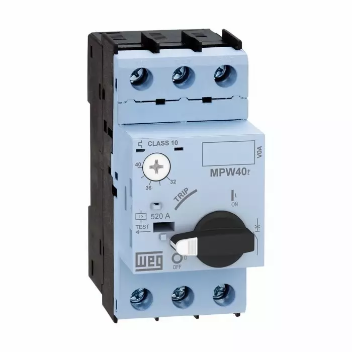 Weg Motor Protection Circuit Breaker 0.4-0.63 A, MPW40t-3-C063