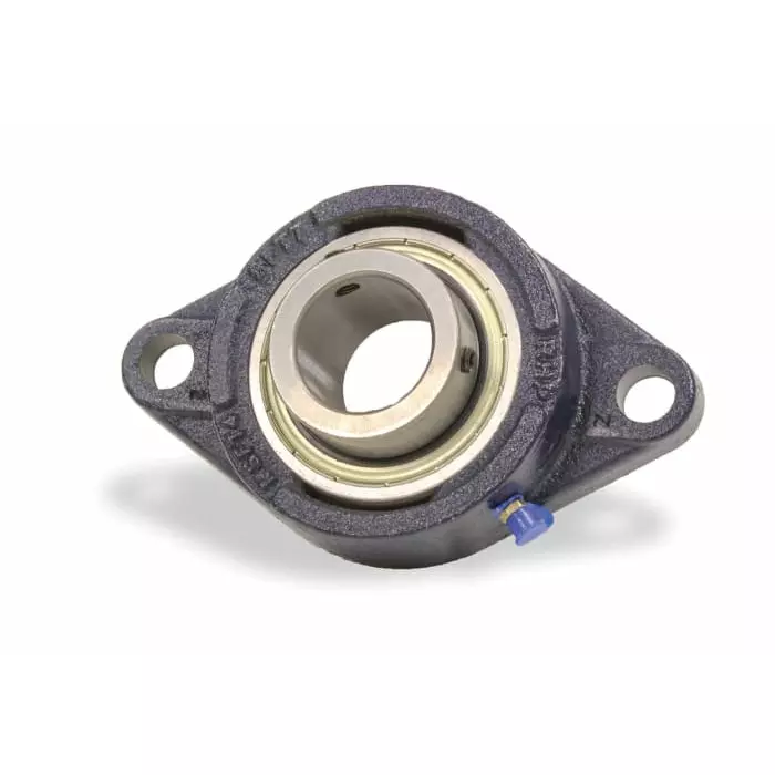 NSK Flange Bearing Unit 2 Hole Cast Iron 50 mm ID 16 mm Mount Hole Size,MSFT50