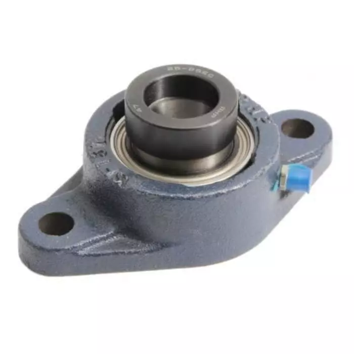 NSK Flange Bearing Unit 2 Hole Cast Iron 35 mm ID 12 mm Mount Hole Size,SFT35EC