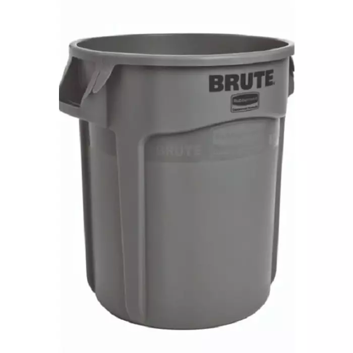RUBBERMAID Brute Wheeled 44gal Grey Polypropylene Waste Bin, 2131929