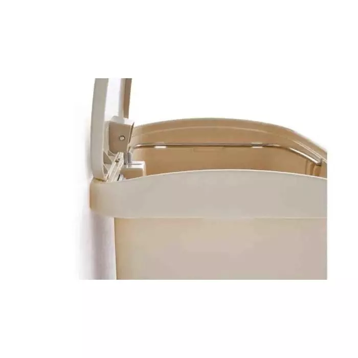 RUBBERMAID Slim Jim 68L White Pedal Waste Bin, 1883559