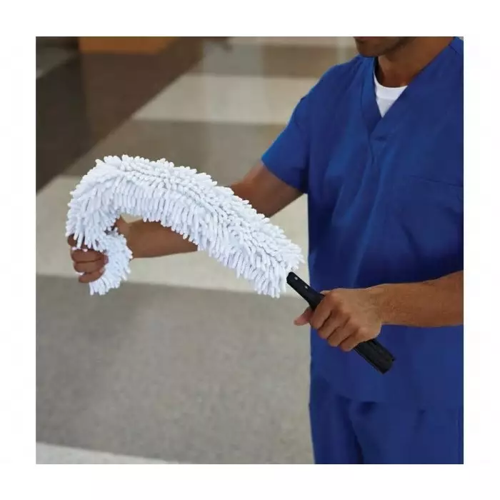 RUBBERMAID Microfibre Duster White 72.5 cm Length, FGQ85200WH00