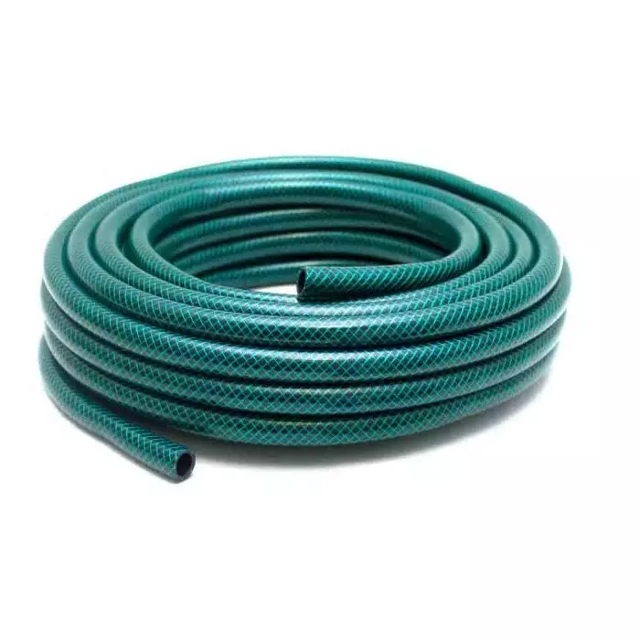 RS PRO Hose Pipe PVC 12 mm ID 15.3 mm OD 15 m, Green