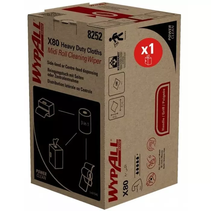 Kimberly Clark 2in1 Midi Roll Cellulose Cloths for Cleaning 31cm Repeat Use, 8252