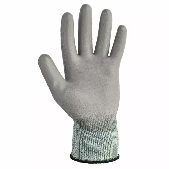 Kimberly-Clark G60 Grey HPPE Cut Resistant Gloves Size 7 Polyurethane Coating, 13823