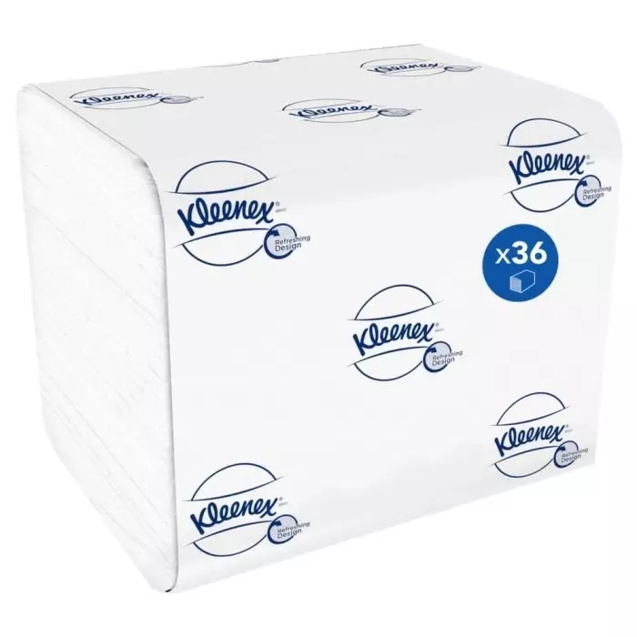 Kimberly-Clark Toilet Roll White 2-Ply 7200 Sheets, 8408