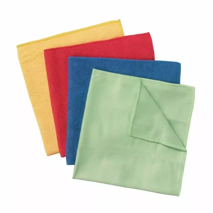 Kimberly Clark Wypall Yellow Cloths for Surface Cleaning Dry Use 400 x 400mm Repeat Use, 8394