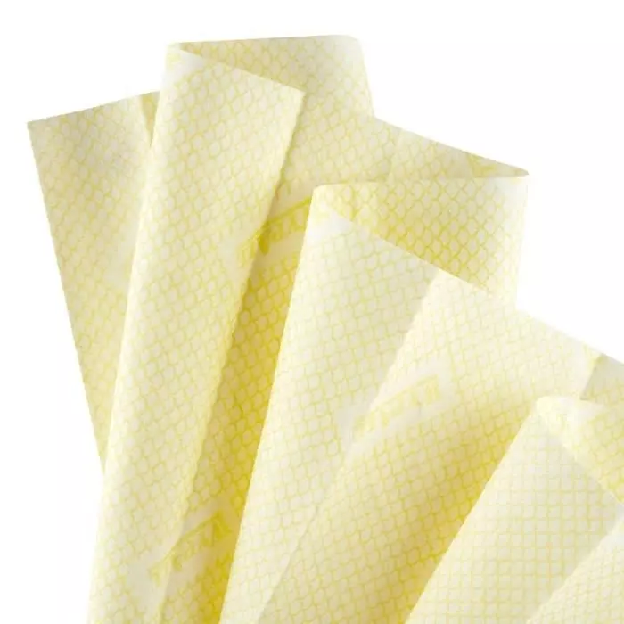 Kimberly Clark WypAll Yellow Cloths for Industrial Cleaning Dry Use 420 x 360mm Repeat Use, 7567