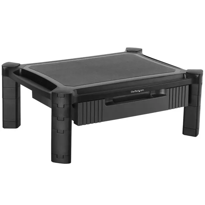 StarTech.com Monitor Riser 32 inch Max Screen Size 10 Kg Max Load, MONSTADJD