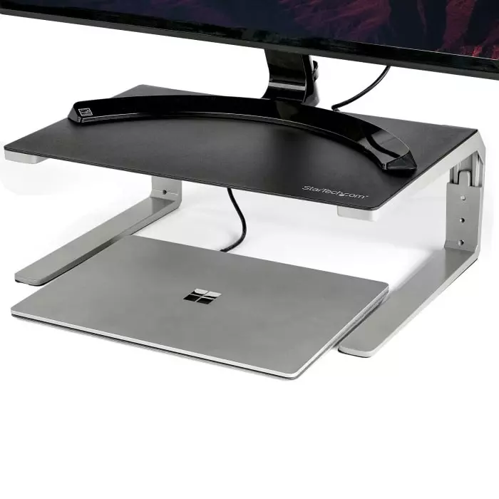 StarTech.com Monitor Riser 32 inch Max Screen Size 10 Kg Max Load, MONSTND