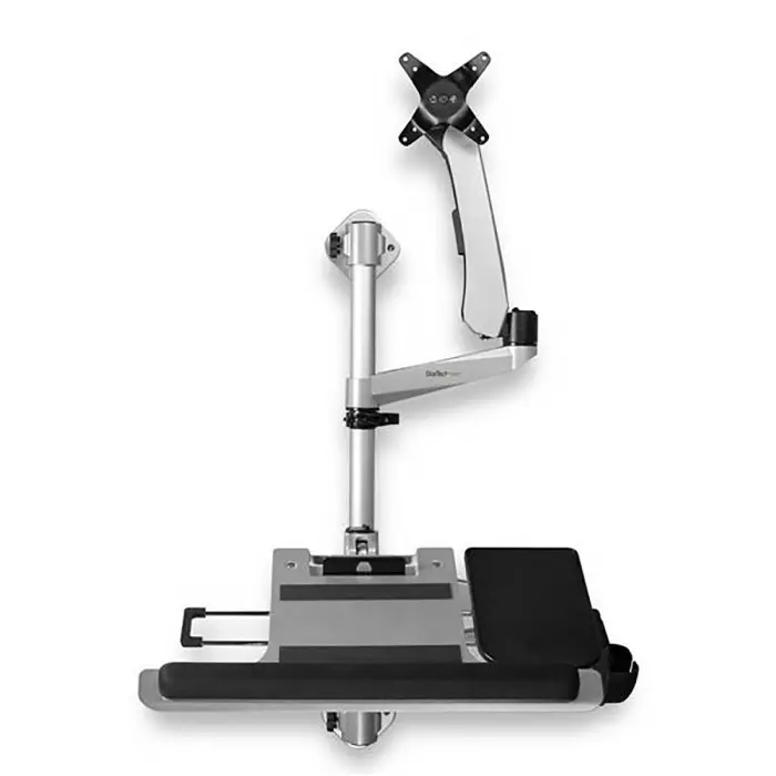 StarTech.com Sit-Stand Monitor Arm for Max 30 inch Monitor, WALLSTSI1