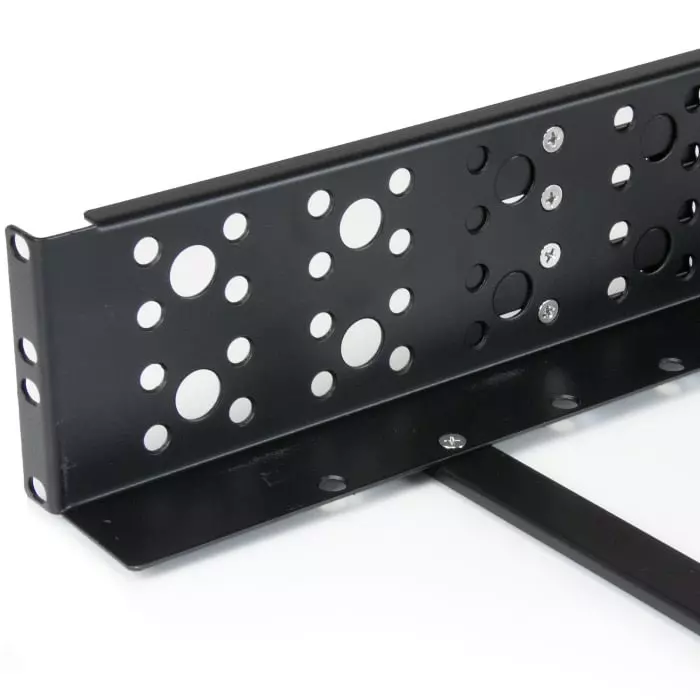 StarTech.com Rack Rail 420mm Depth 2U 45 Kg Max Load, UNIRAILS2U