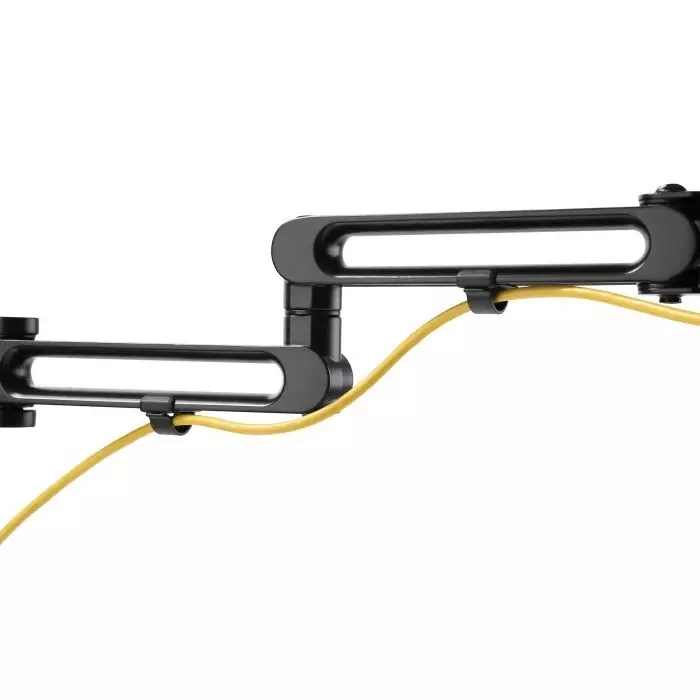 StarTech.com Desk Mounting Monitor Arm for 2 x Screen 32 inch Screen Size, ARMDUAL3