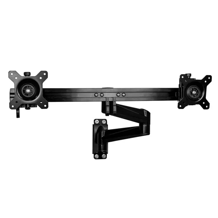 StarTech.com Wall Mounting Monitor Arm for 2 x Screen 24 inch Screen Size, ARMDUALWALL