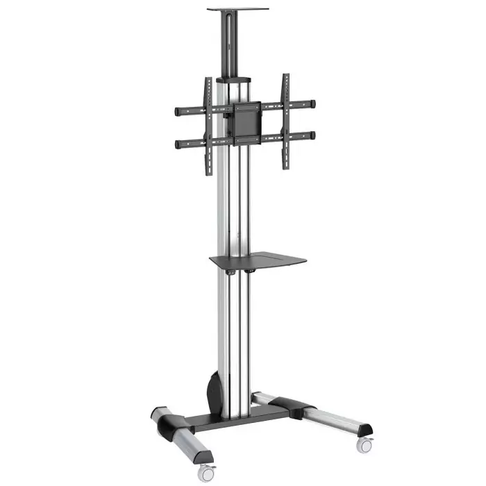 StarTech.com Floor Mounting Mobile TV Stand for 1 x Screen 75 inch Screen Size, STNDMTV70