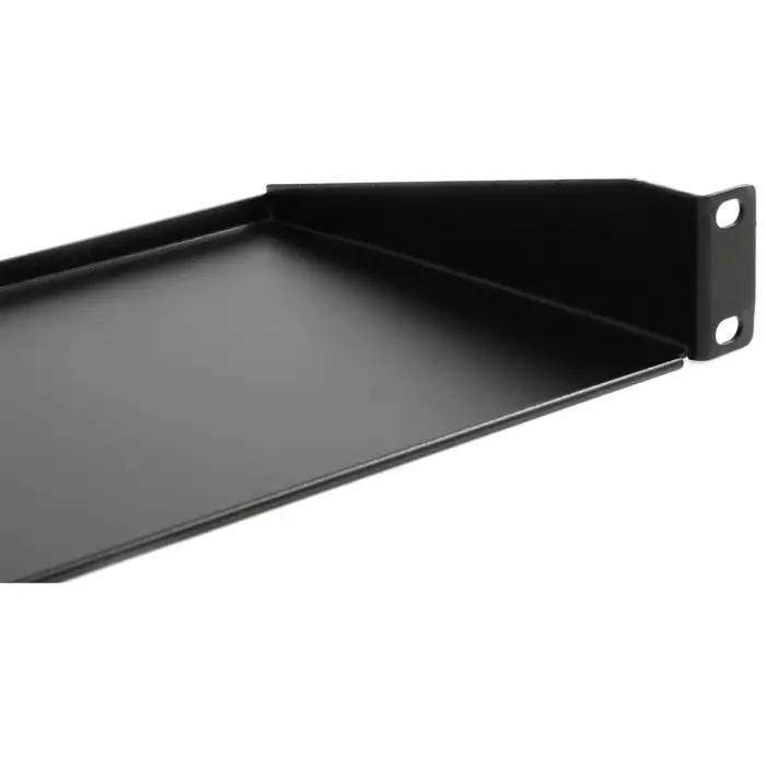 StarTech.com Black Rack Shelf 1U 15 Kg Load 443mm x 178mm, CABSHELF1U