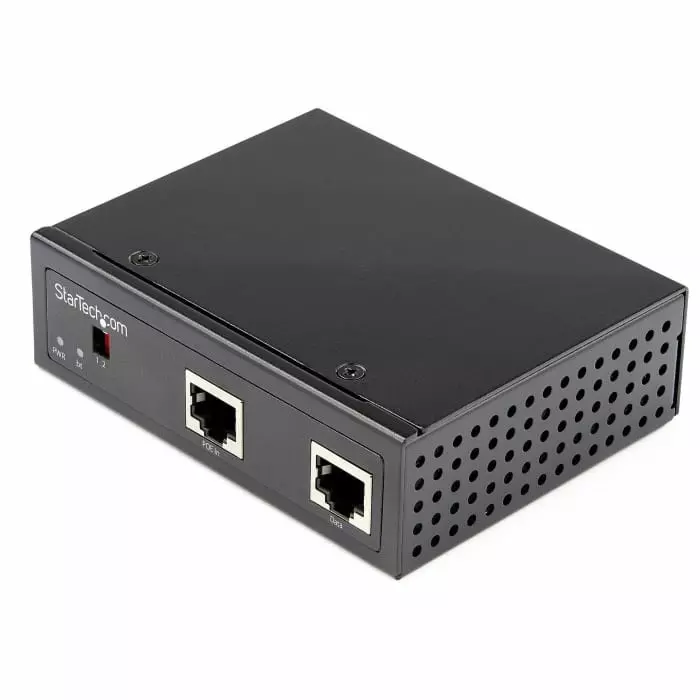 StarTech.com Unmanaged 2 Port Ethernet Switch With PoE, POESLT1G48V