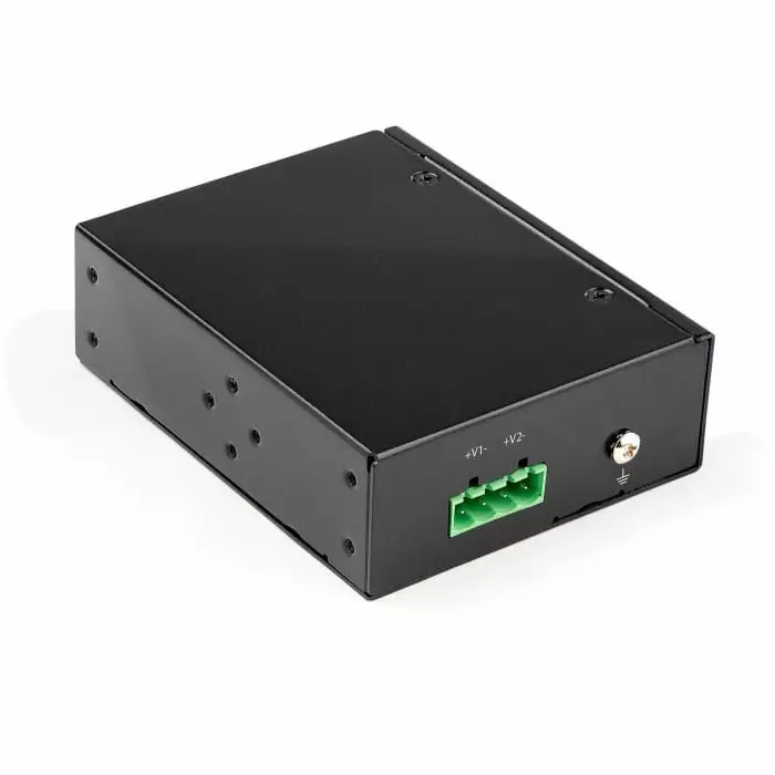 StarTech.com Unmanaged 2 Port Ethernet Switch With PoE, POESLT1G48V