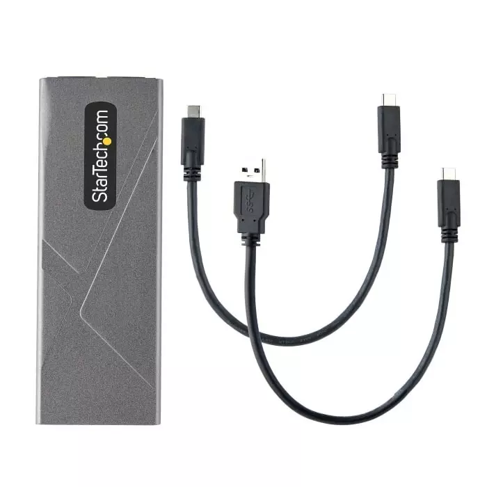 StarTech.com 0.86 inch M.2 SATA Hard Drive Enclosure USB C, M2-USB-C-NVME-SATA