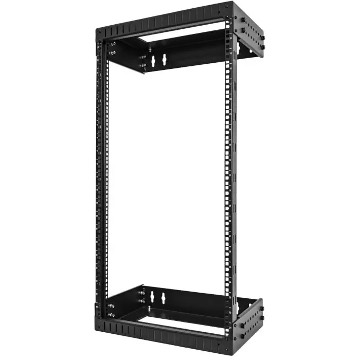 StarTech.com Black 21U Steel Server Rack 508 x 1000 x 504mm, RACK-21U-20-WALL-OA