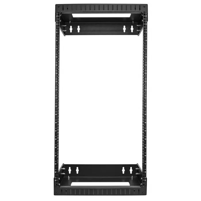 StarTech.com Black 21U Steel Server Rack 508 x 1000 x 504mm, RACK-21U-20-WALL-OA