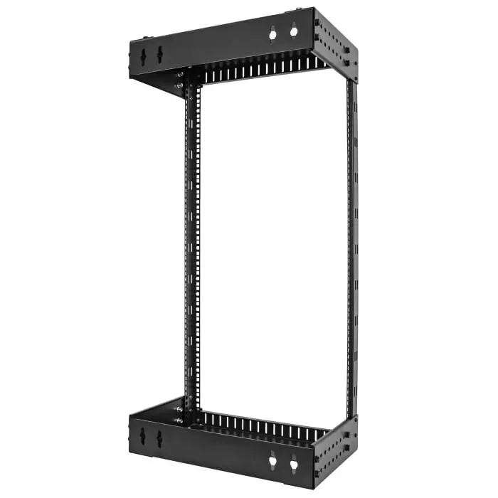 StarTech.com Black 21U Steel Server Rack 508 x 1000 x 504mm, RACK-21U-20-WALL-OA
