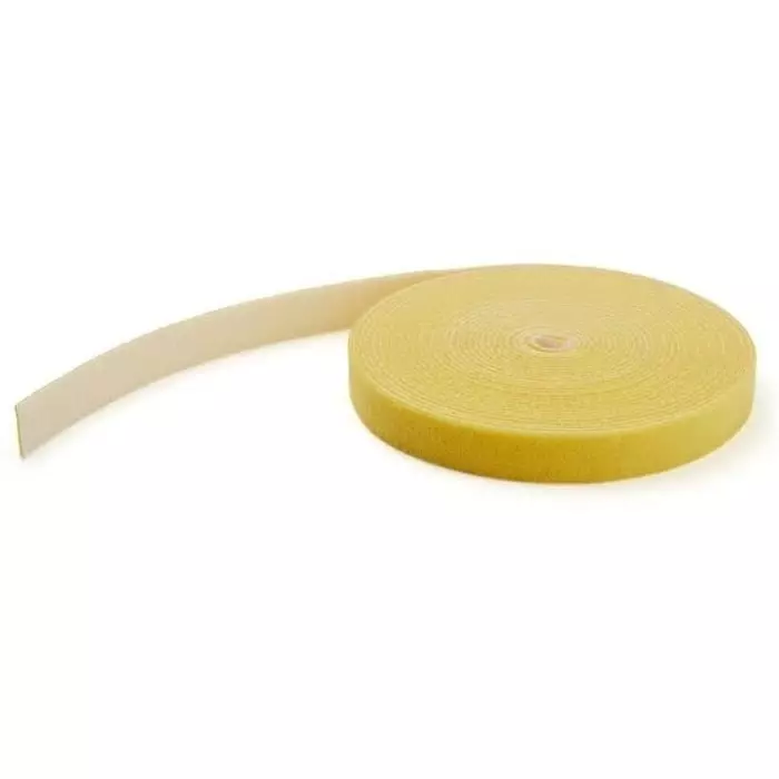 StarTech.com Yellow Hook & Loop Tape 30.5 m x 19 mm, HKLP100YW