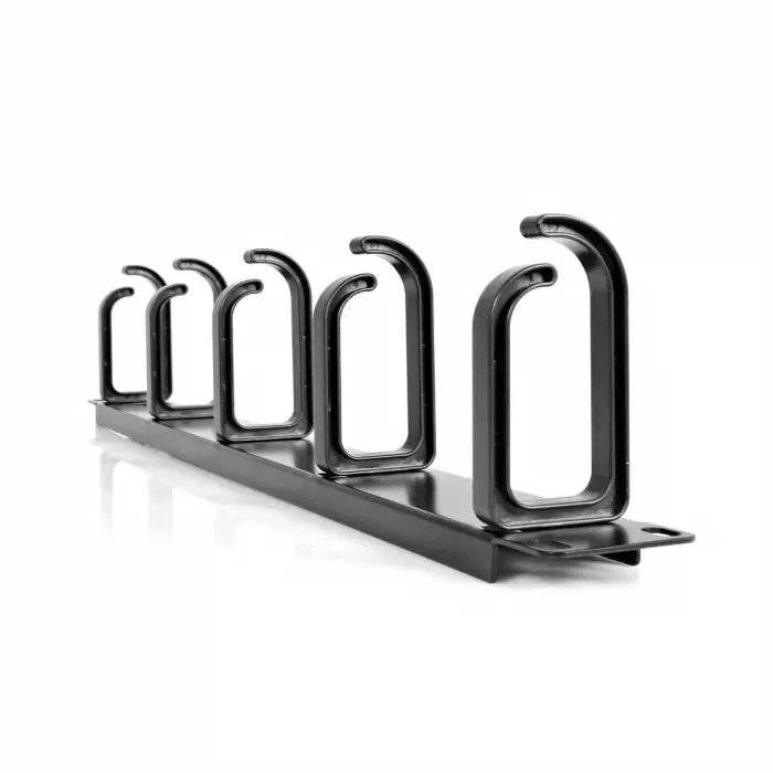StarTech.com Steel Cable Management Panel for Use with Server Racks and Cabinets Wiring Closets, CABLMANAGER2