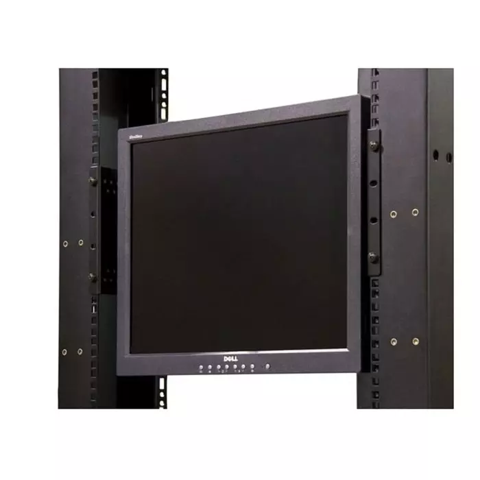 StarTech.com VESA LCD Series Monitor Mounting Bracket for Use with 19 inch Racks and Cabinets, RKLCDBK