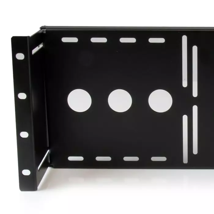 StarTech.com VESA LCD Series Monitor Mounting Bracket for Use with 19 inch Racks and Cabinets, RKLCDBK