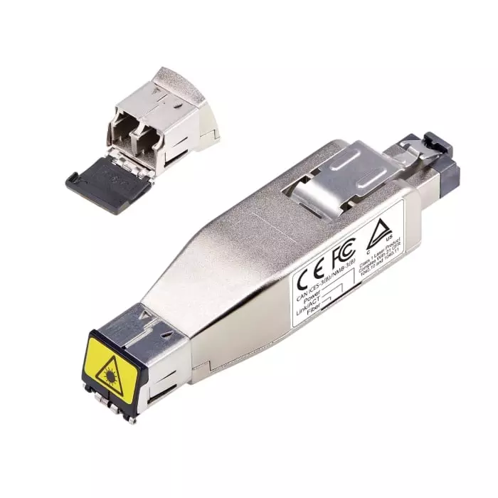 StarTech.com LC RJ45 Ethernet Media Converter 1000Mbit/s Multi Mode 1000 or 800m, D01ML55P-FIBER-MEDIA