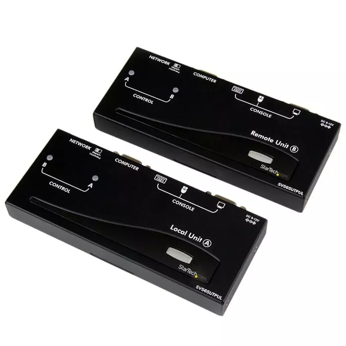 StarTech.com 1 USB VGA over CATx KVM Extender 300m, SV565UTPUL