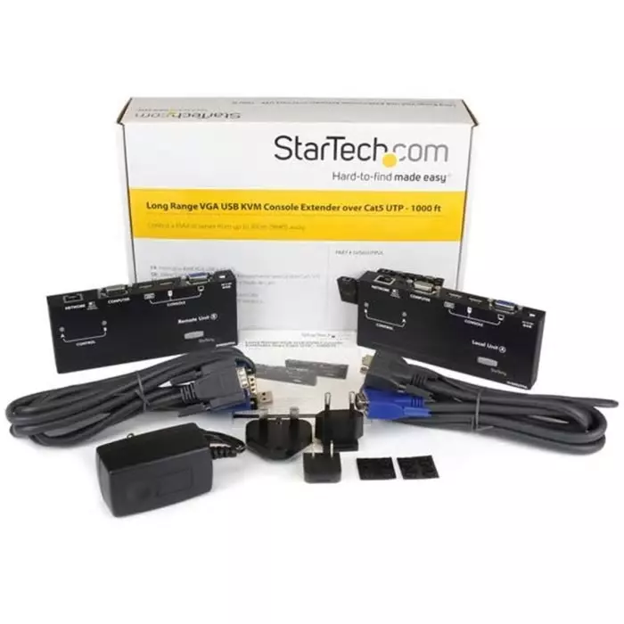 StarTech.com 1 USB VGA over CATx KVM Extender 300m, SV565UTPUL