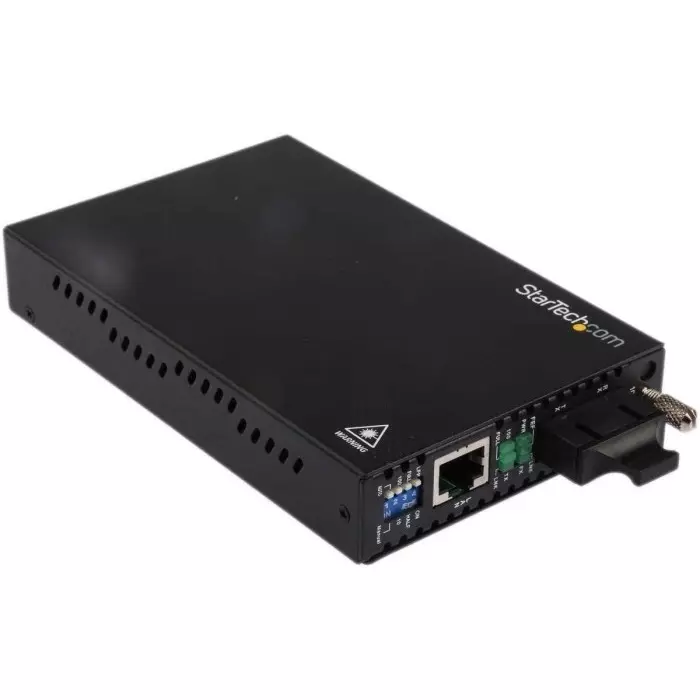 StarTech.com RJ45 SC Media Converter Single Mode 10/100Mbit/s Half/Full Duplex 30km, ET90110SM302