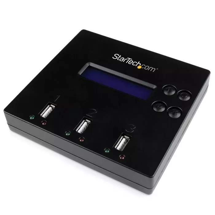 StarTech.com USB 2.0 Hard Drive Dock Duplicator for 3 Drives USB Flash Drive Hard Drive, USBDUP12