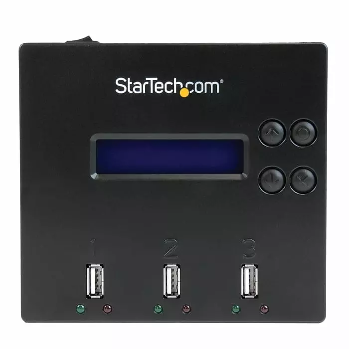 StarTech.com USB 2.0 Hard Drive Dock Duplicator for 3 Drives USB Flash Drive Hard Drive, USBDUP12