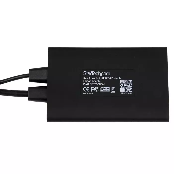 StarTech.com Port USB VGA KVM Switch 1920 x 1200 Maximum Resolution, NOTECONS01