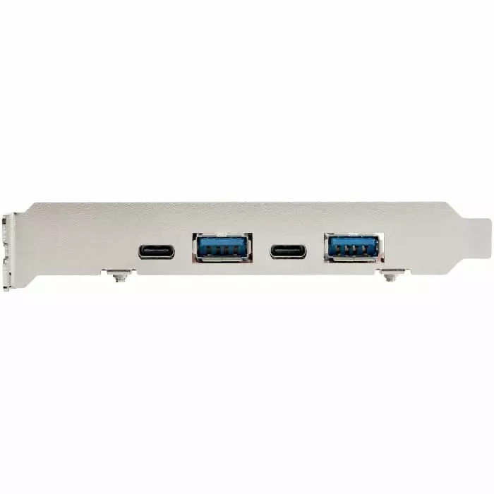 StarTech.com 4 Port USB A USB C USB 3.2 USB C Card, PEXUSB312A2C2V