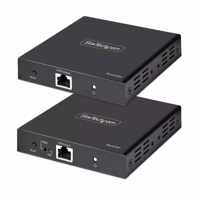 StarTech.com HDMI over CAT 5 CAT 6 Receiver & Transmitter 70m 3840x2160 Maximum Resolution, 4K70IC-EXTEND-HDMI