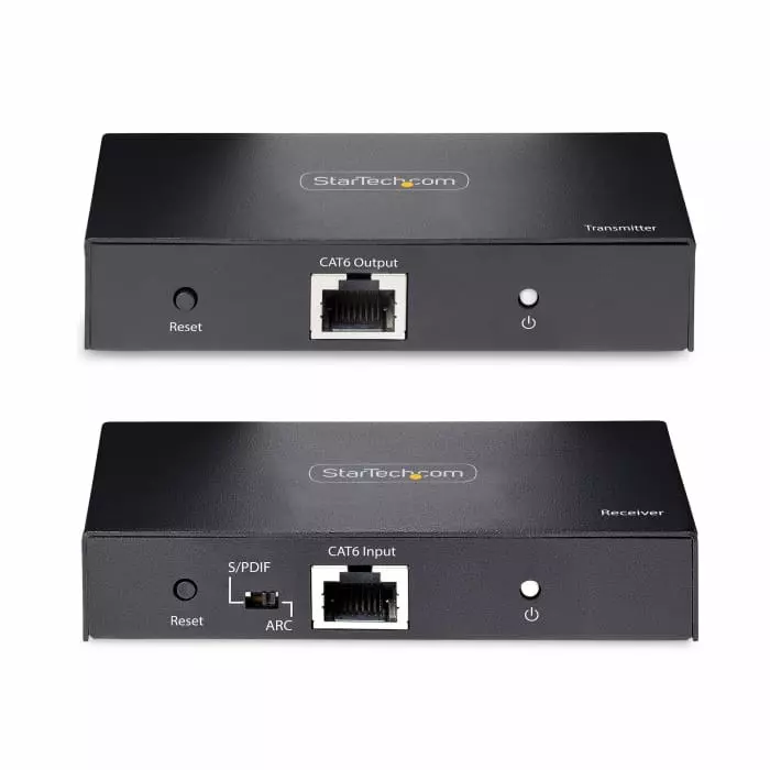 StarTech.com HDMI over CAT 5 CAT 6 Receiver & Transmitter 70m 3840x2160 Maximum Resolution, 4K70IC-EXTEND-HDMI
