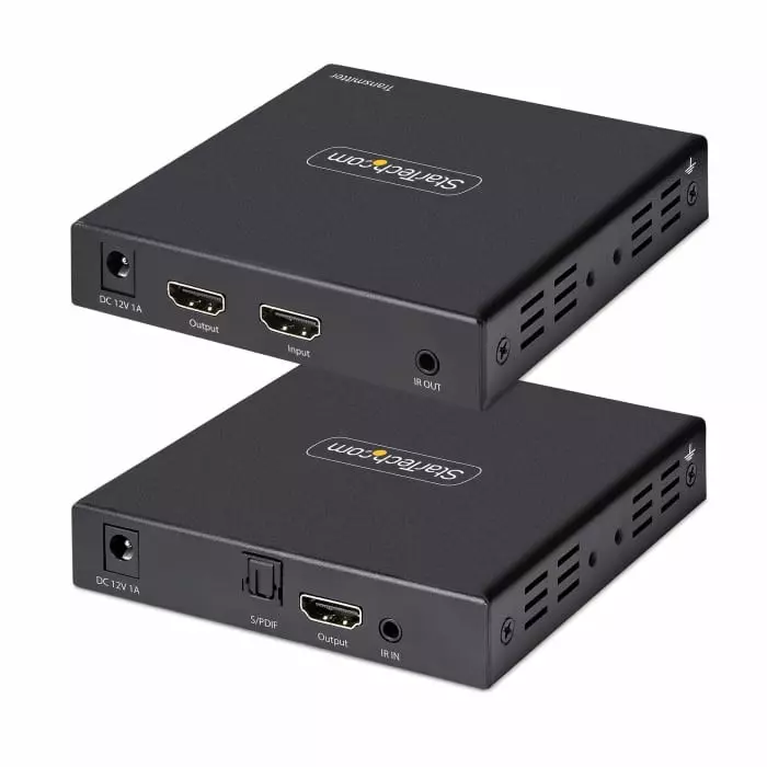 StarTech.com HDMI over CAT 5 CAT 6 Receiver & Transmitter 70m 3840x2160 Maximum Resolution, 4K70IC-EXTEND-HDMI