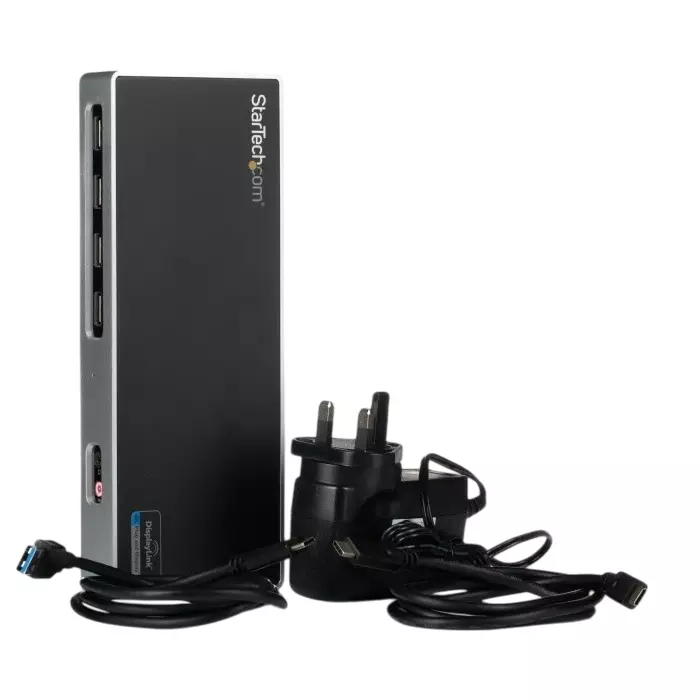 StarTech.com Dual Monitor 4K USB-C Docking Station with DisplayPort HDMI - 6 x USB Ports USB C, DK30A2DH