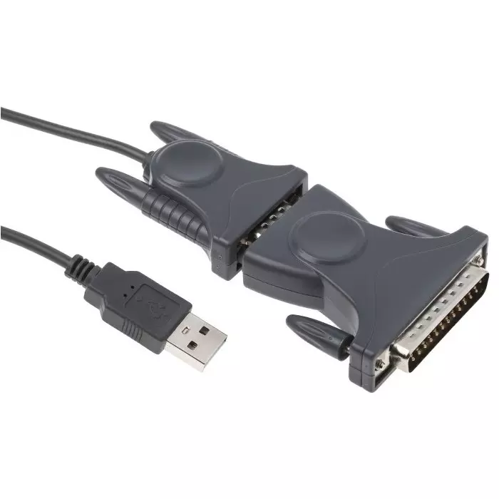 StarTech.com RS232 USB A Male to DB25 Male Interface Converter, ICUSB232DB25