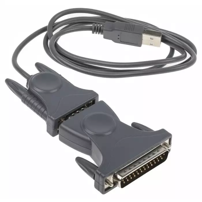 StarTech.com RS232 USB A Male to DB25 Male Interface Converter, ICUSB232DB25
